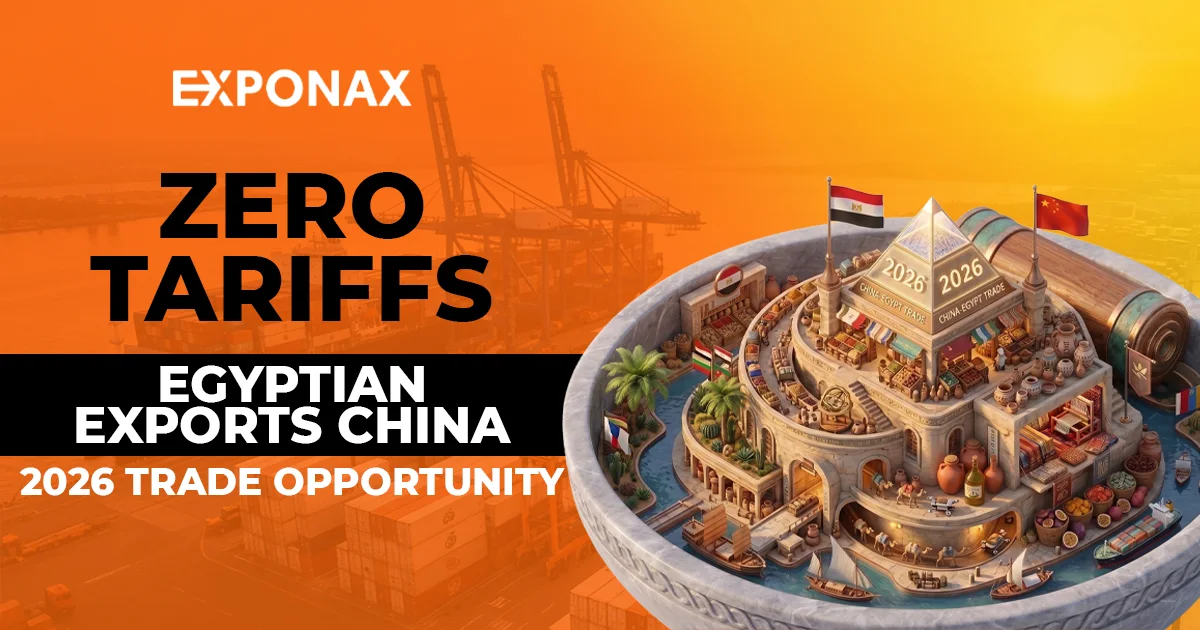 Zero Tariffs on Egyptian Exports to China: What It Means for Global Buyers