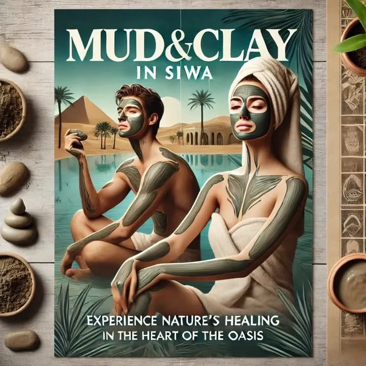 Mud & Clay mask Luxury Mineral Therapy from Siwa Oasis mask mud and clay