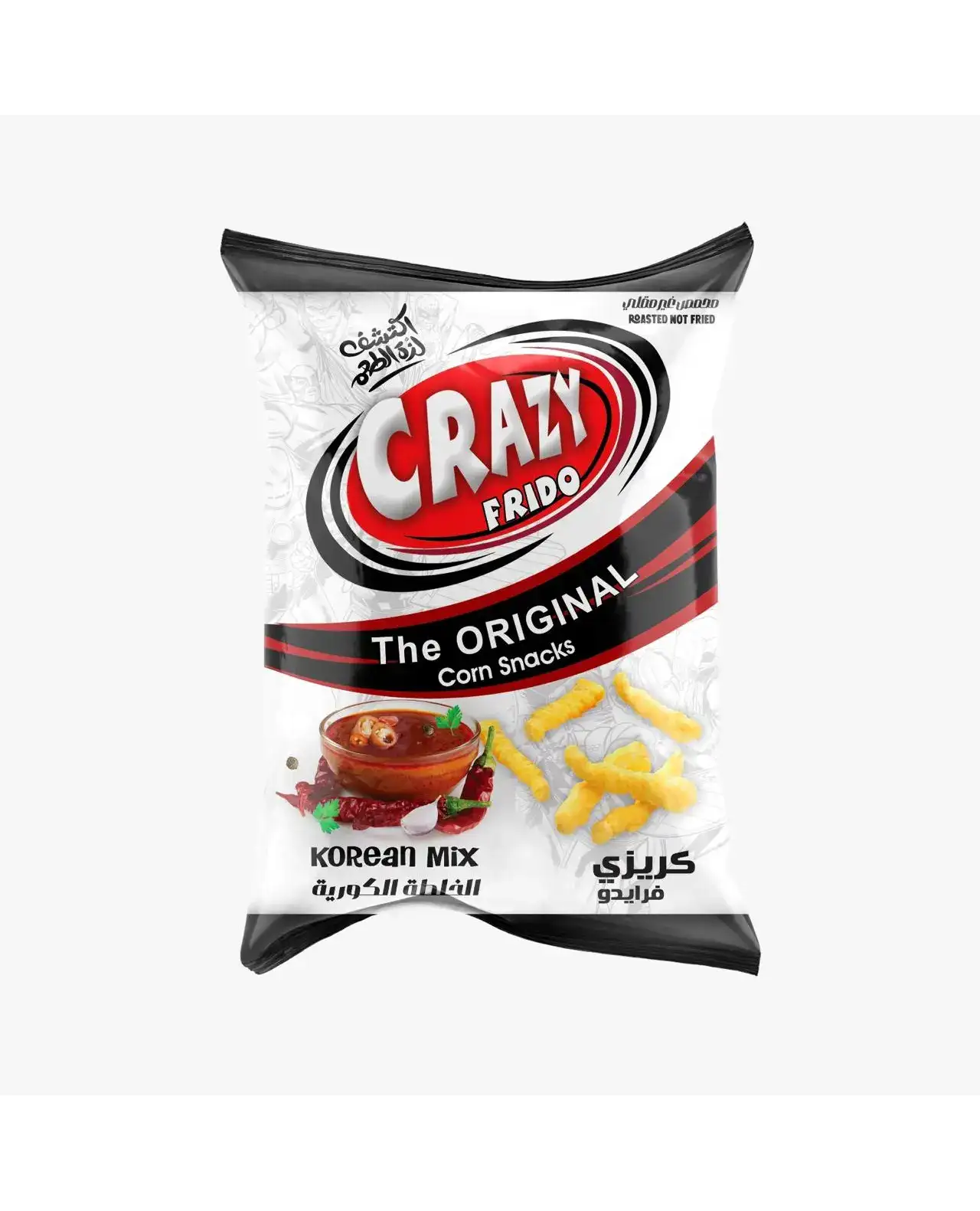 Wholesale Corn Snack Sticks Crazy Frido | Bulk Corn Puffs Snacks Supplier