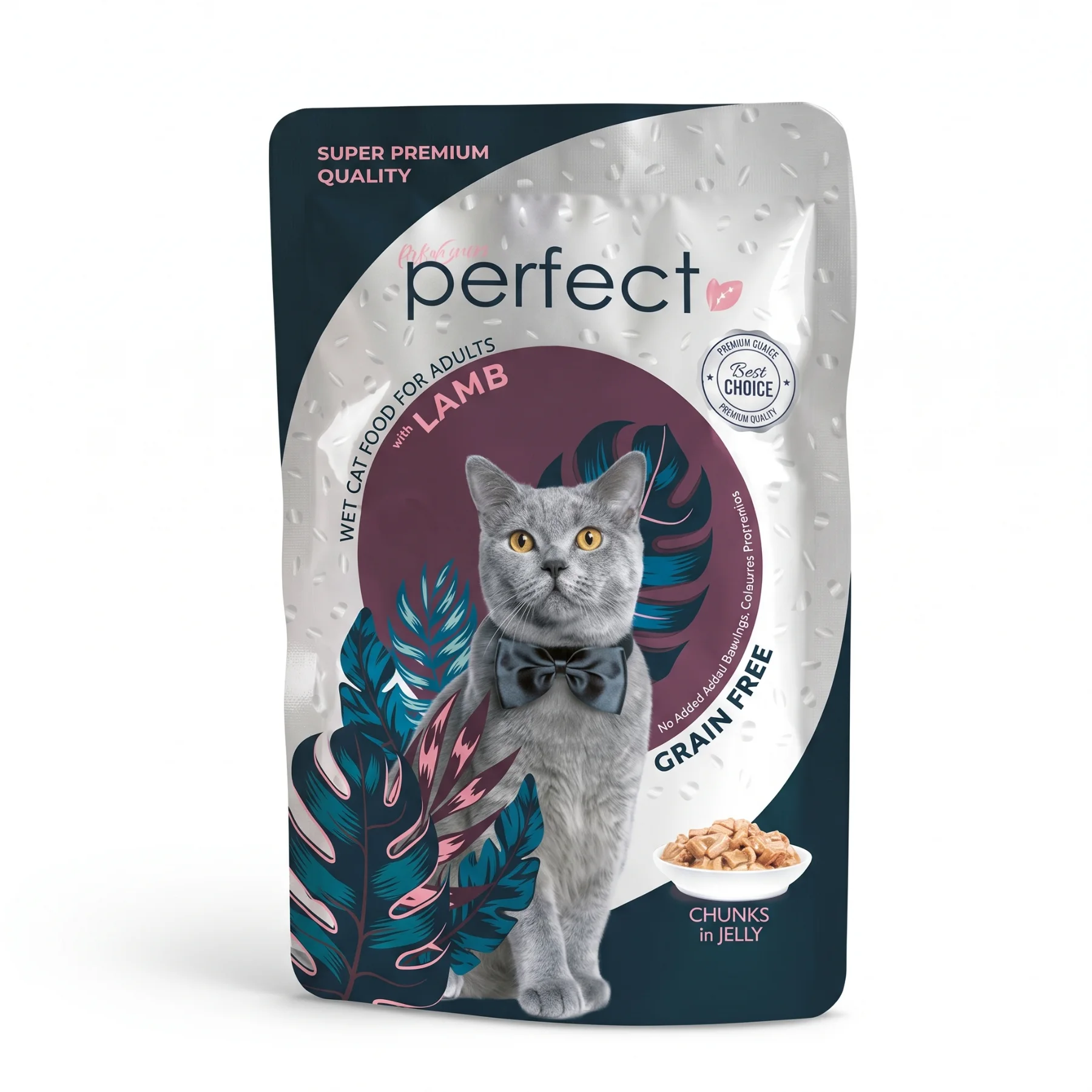 Wholesale Lamb Chunks in Jelly for Adult Cats | 85g Grain-Free Wet Cat Food
