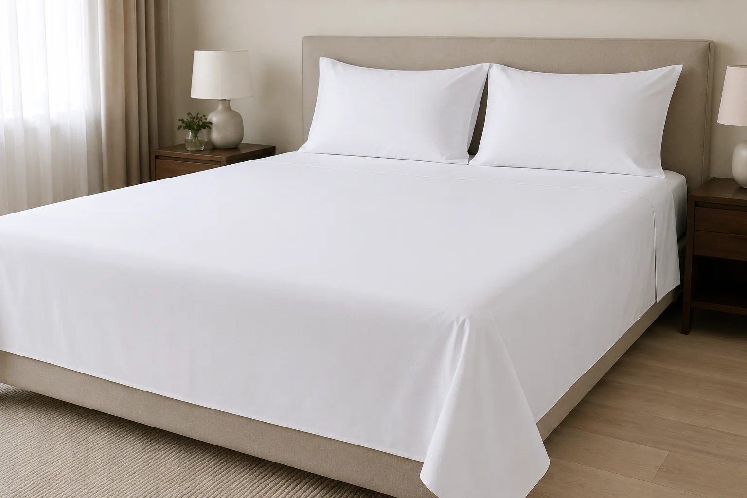 Wholesale Premium Bedsheet TC400 for Hotels, Resorts, Home Use and Hospitality Supplies