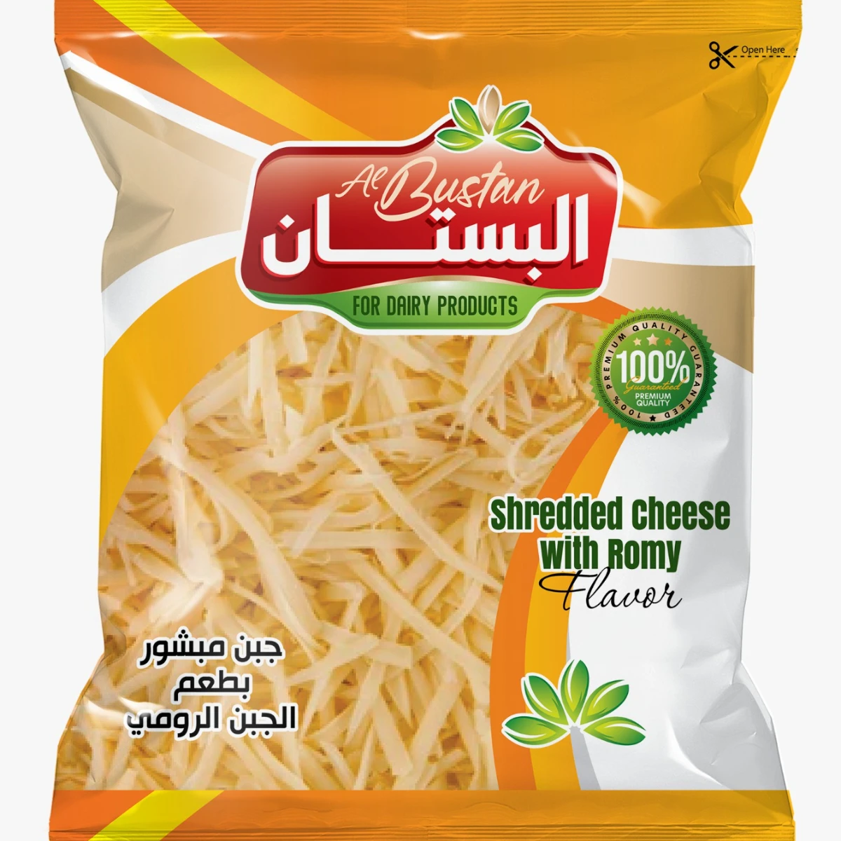 Grated cheese with a Rumi flavor from Al Bustan - 400 grams