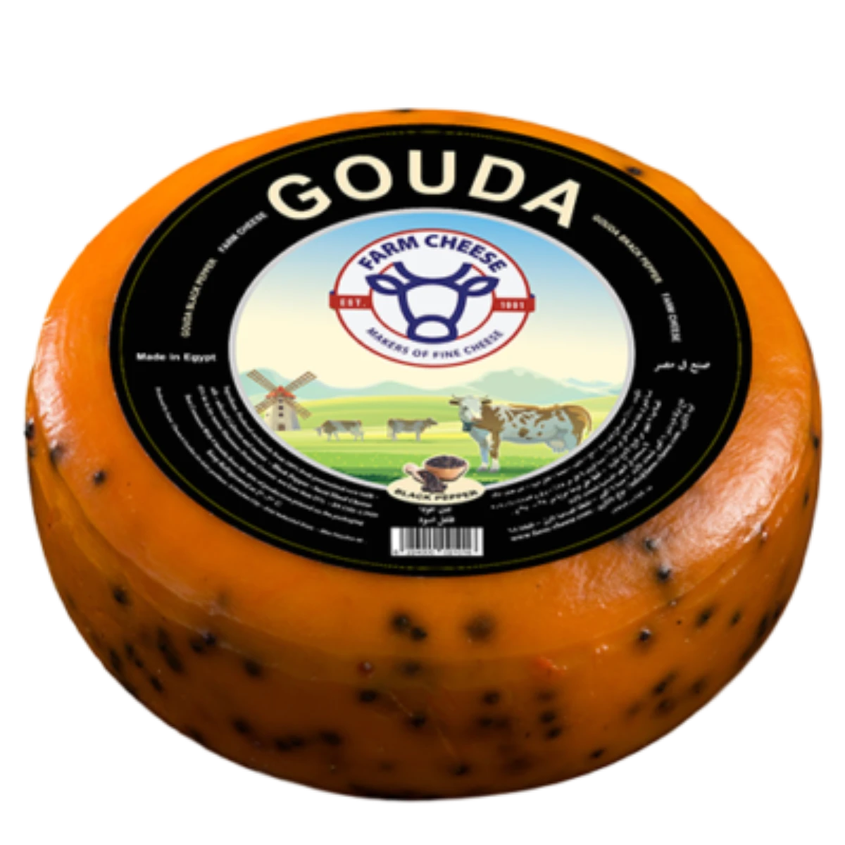 gouda Black Pepper Wholesale professional cheese