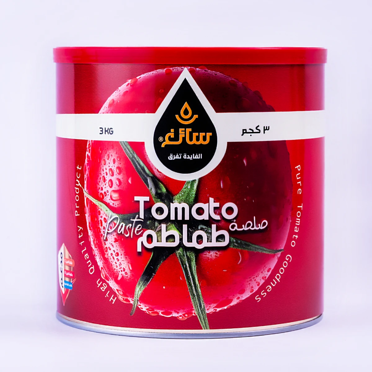 Tomato Paste Saegh , Premium Quality Can 3000 g adds the perfect flavor to your dishes