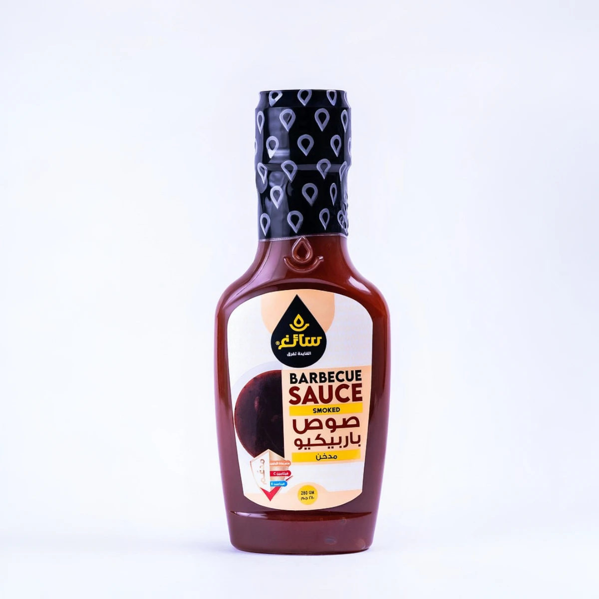 Premium Barbecue Sauce, 280ml Saegh Smoked BBQ Sauce, premium barbecue sauce that brings authentic smoky flavour