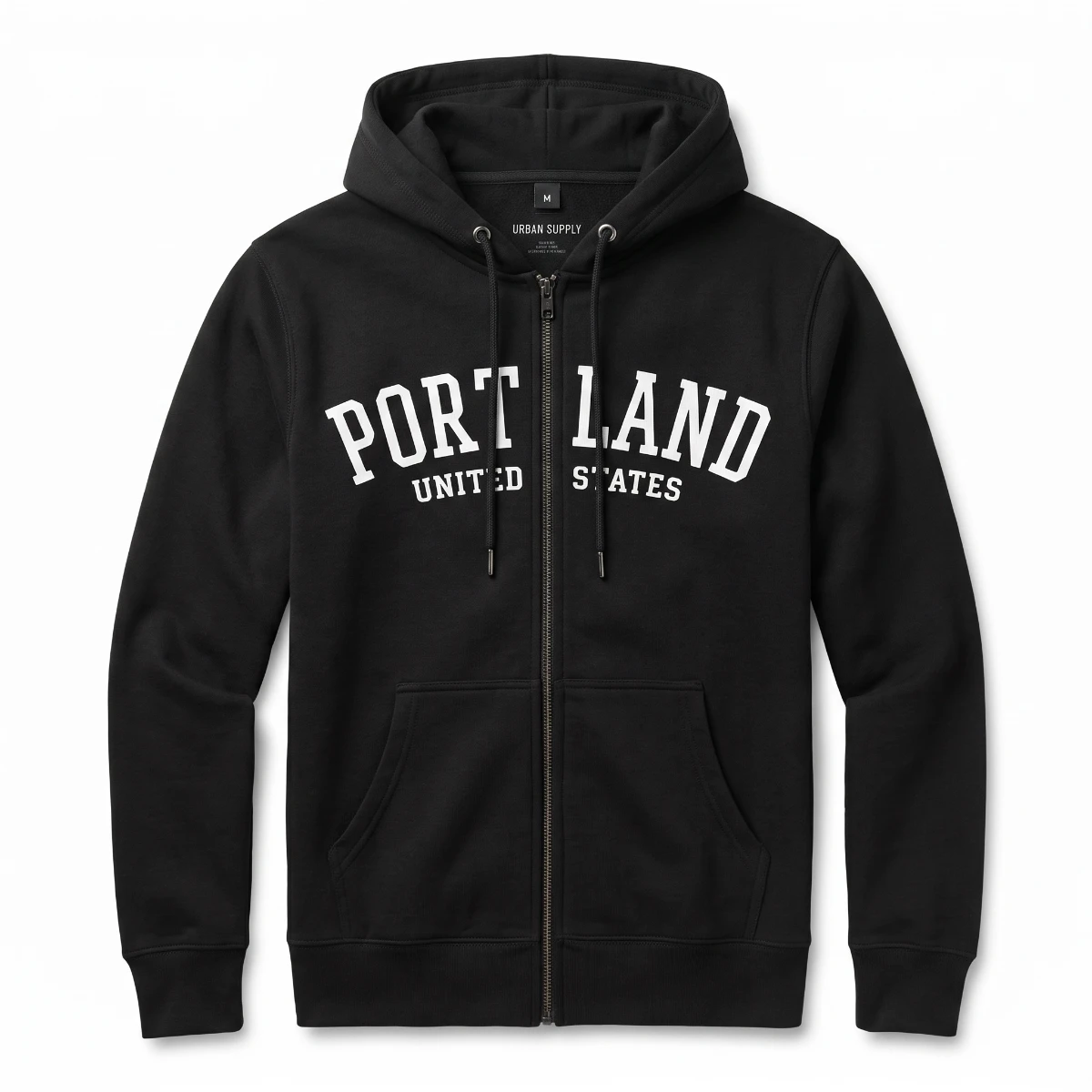 Premium Luxury 80 % Cotton 20 % Poly ZIP Hoodies High-end Poly-Cotton Style ZIP Hoodies Style long Sleeve