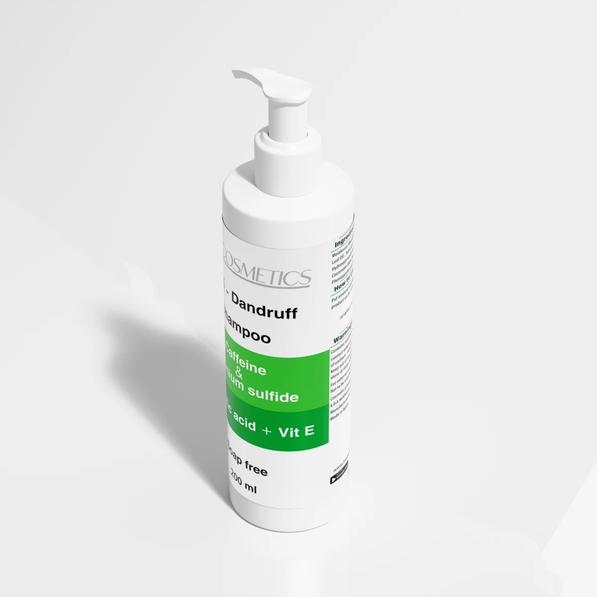 Biocosmeticsanti dandruff shampoo 200 ml Wholesale for Supplier I 2weeks ending dandruff-no hair damage caffeine selenium