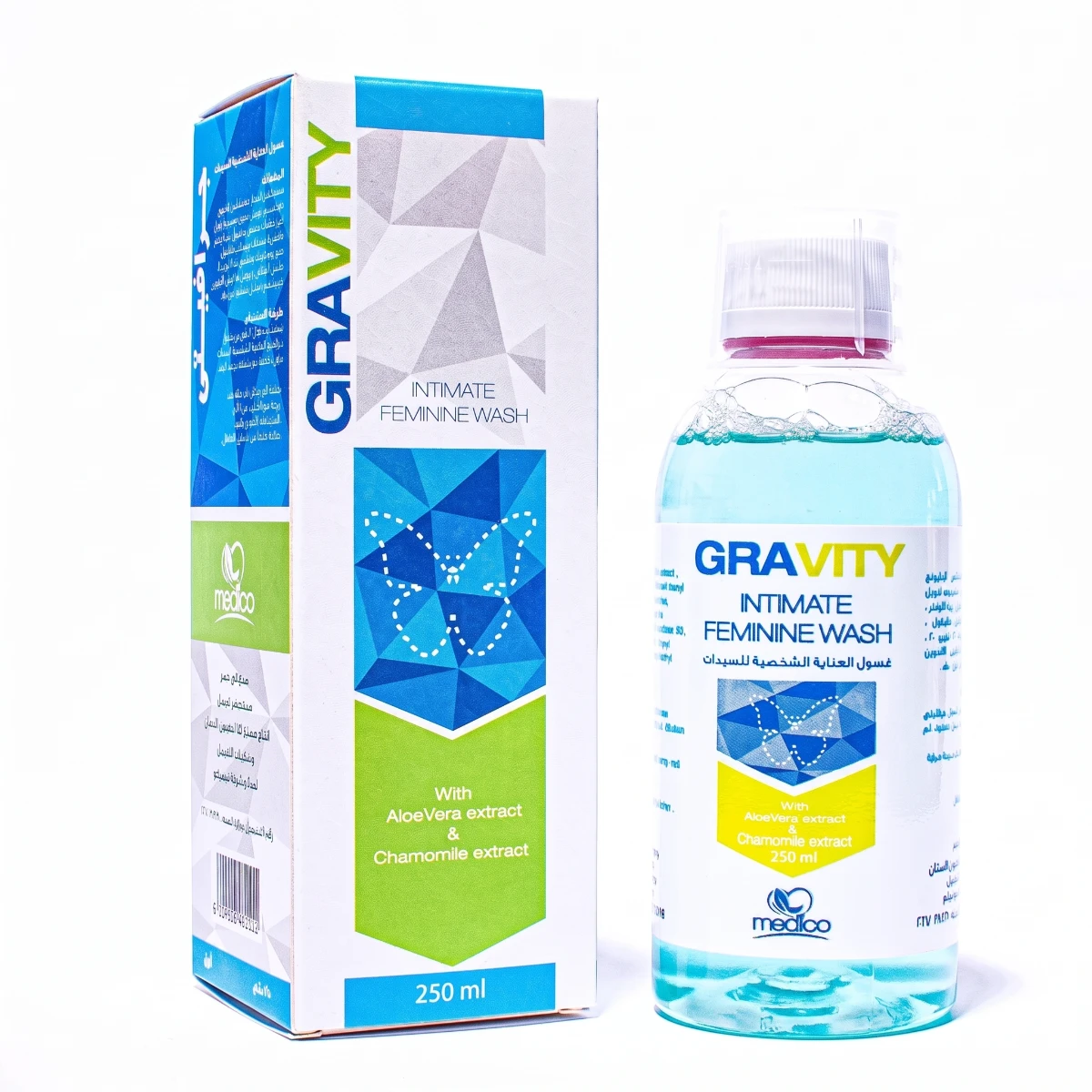 Gravity Feminine Intimate Wash I The Perfect Solution for Your Daily Hygiene specially formulated to maintain the delicate pH balance of your intimate area