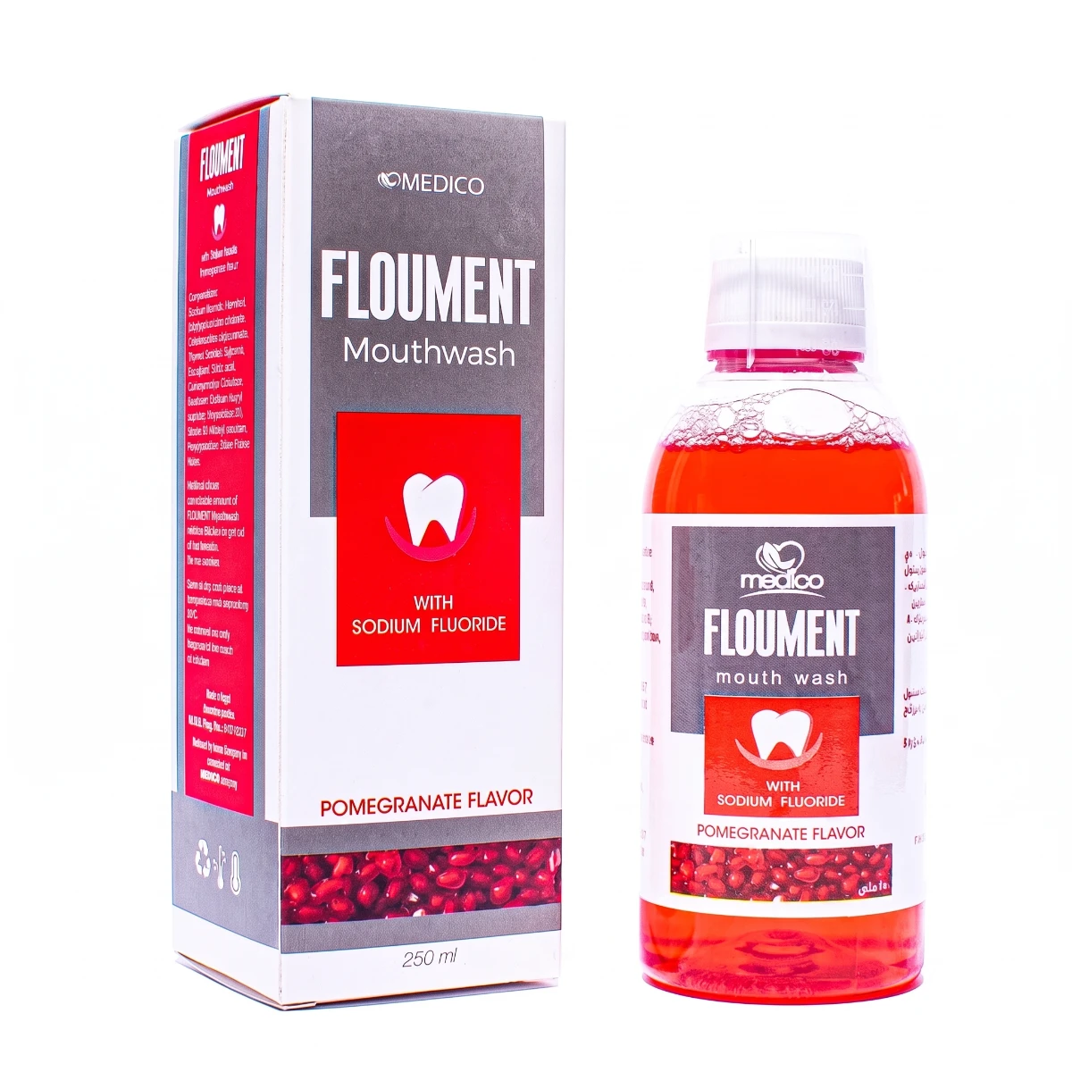 Floument Mouthwash – Sensitive Teeth Protective Fluoride Mouthwash Specially formulated for sensitive teeth and daily oral protection
