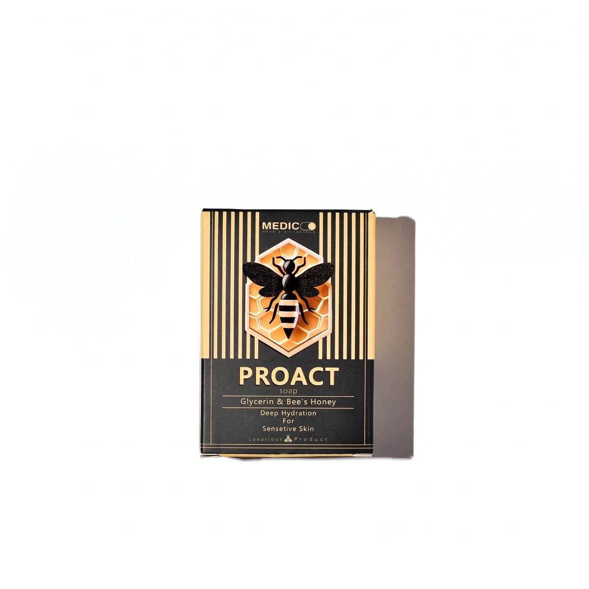 PROACT Glycerin Honey Soap is specially developed to provide gentle cleansing and deep hydration for dry and sensitive skin