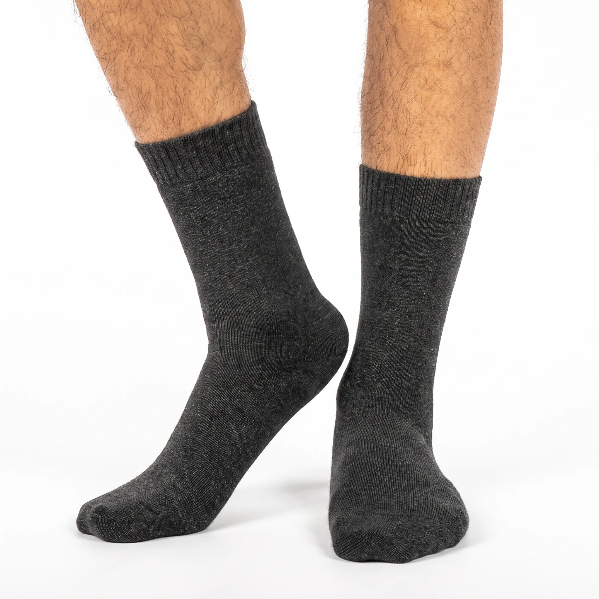 Locarno Luxury Bamboo Terry Men Long Premium Socks Solid Colored Breathable High Quality Socks