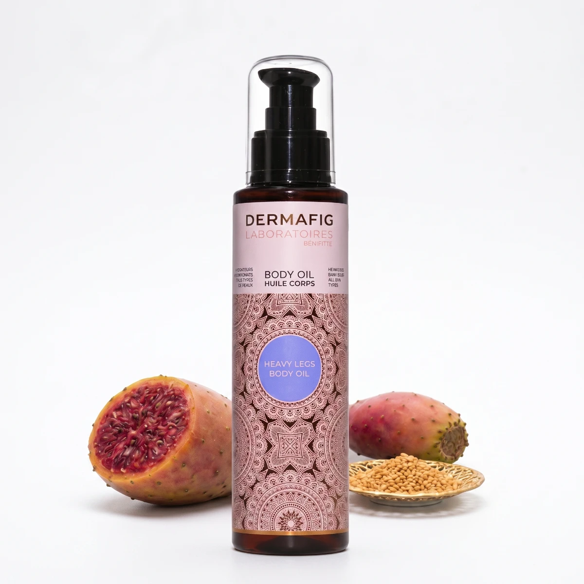 Heavy Leg Body Oil 150 ml l Deeply nourishes and hydrates the skin refreshing and soothing feeling of lightness
