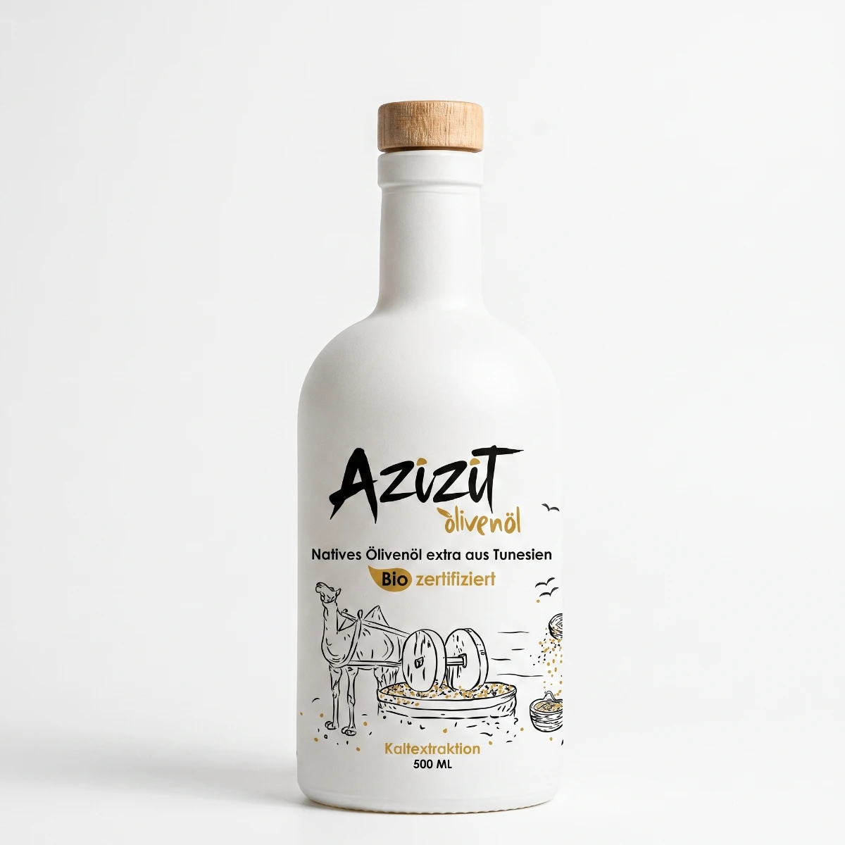 100 % Chetoui Organic Extra Virgin Olive oil Instense 500 ml Ultra Superior Wholesale Azizit