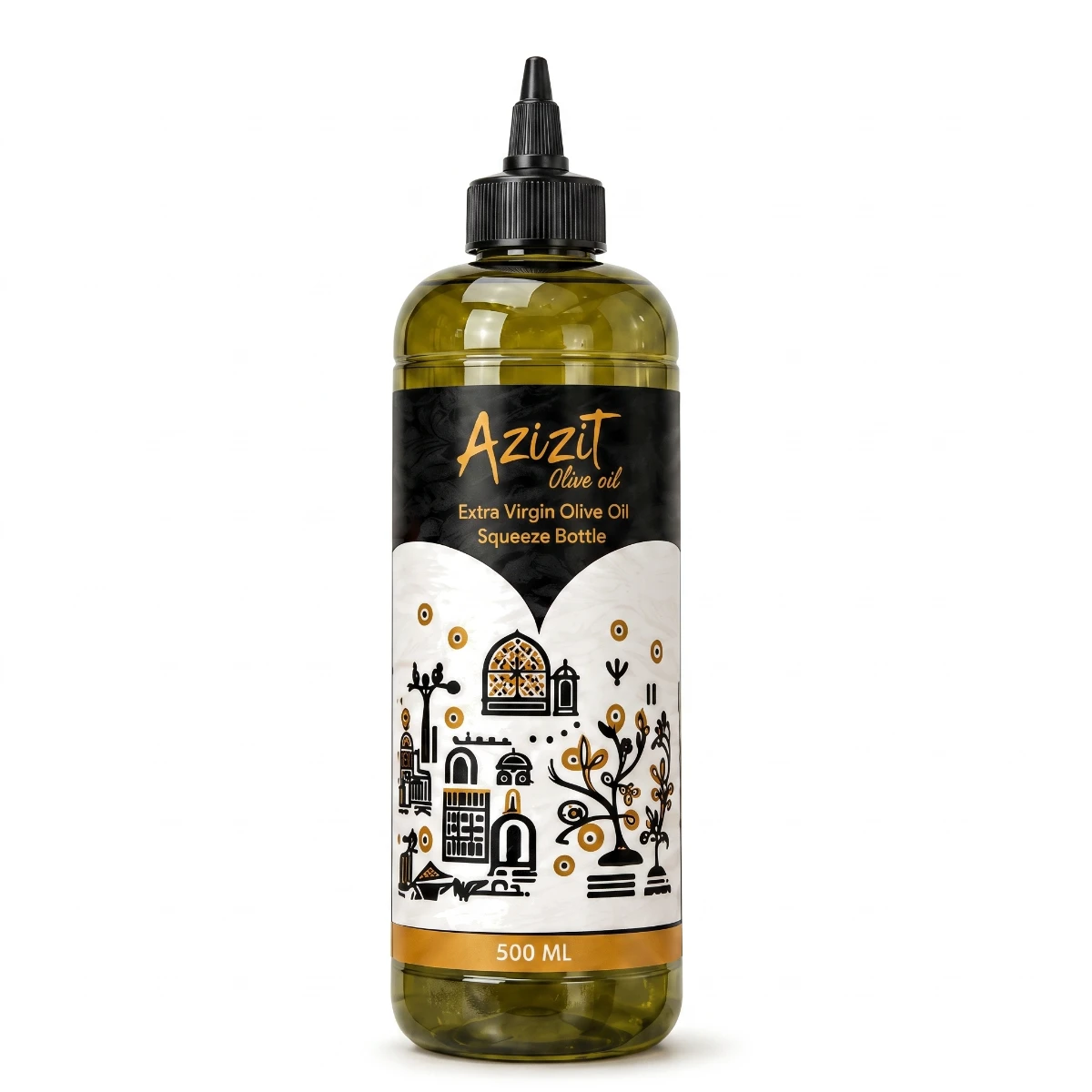 100 % Chetoui & Chemlila Blend Organic Extra Virgin Olive oil Intense & Robust 500 ml Ultra Superior Wholesale Azizit