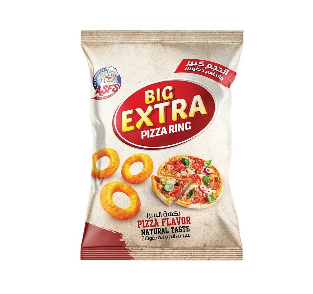 Wholesale Big Extra Corn Puffs – Pizza Flavor | 25g x 60 Pcs per Carton | Premium Jordan Snacks